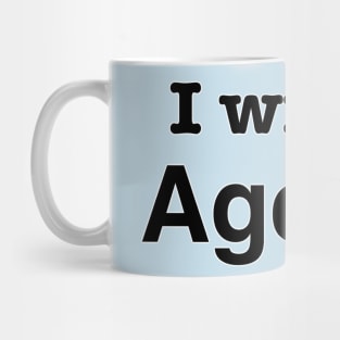 I Write Agent Mug